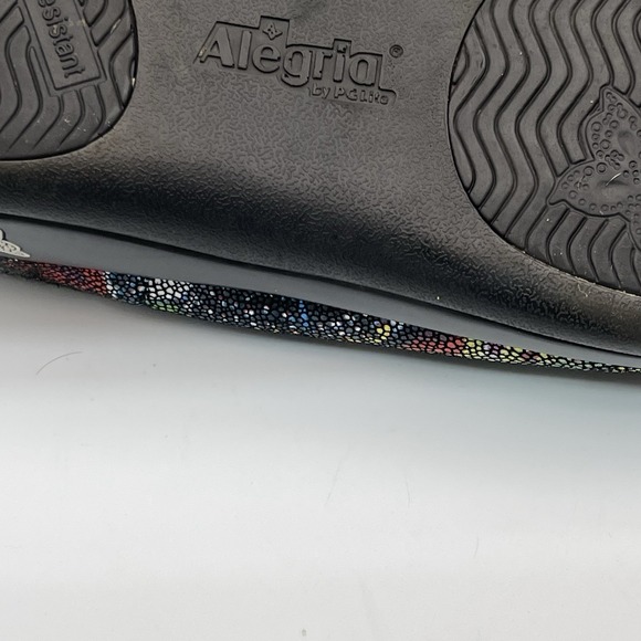 Alegria KAY-389 Leather Clogs Size 40 US 9 Slip Resistant Multicolor - Picture 8 of 8